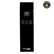 Pinch N Slide 2.0 Child Resistant Mylar Bags Black  2.4" x 7.2" 250 Count
