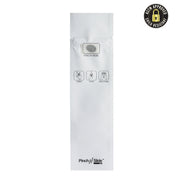 Pinch N Slide 2.0 Child Resistant Mylar Bags White 2.4" x 7.2" 250 Count