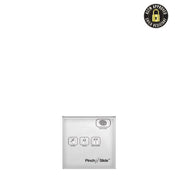 Pinch N Slide Child Resistant Mylar Bag White 3.4" x 3.7" 250 Count