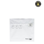 Pinch N Slide 2.0 Child Resistant Mylar Bags White 8" x 6" 250 Count