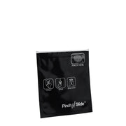 Pinch N Slide Child Resistant Mylar Bag Black 3.4" x 3.7"  250 Count
