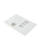 Pinch N Slide 2.0 Child Resistant Mylar Bags White 3.4" x 3.7" 250 Count