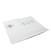 Pinch N Slide 2.0 Child Resistant Mylar Bags White 8" x 6" 250 Count