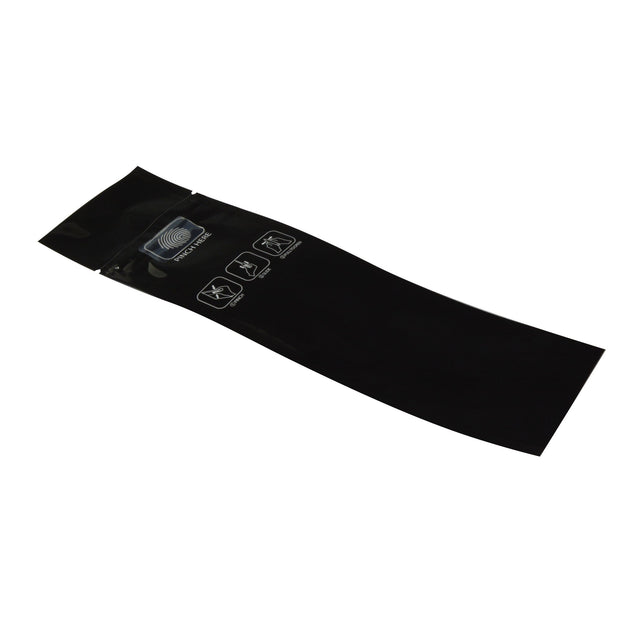Pinch N Slide 2.0 Child Resistant Mylar Bags Black Vista 2.4" x 7.2" 250 Count
